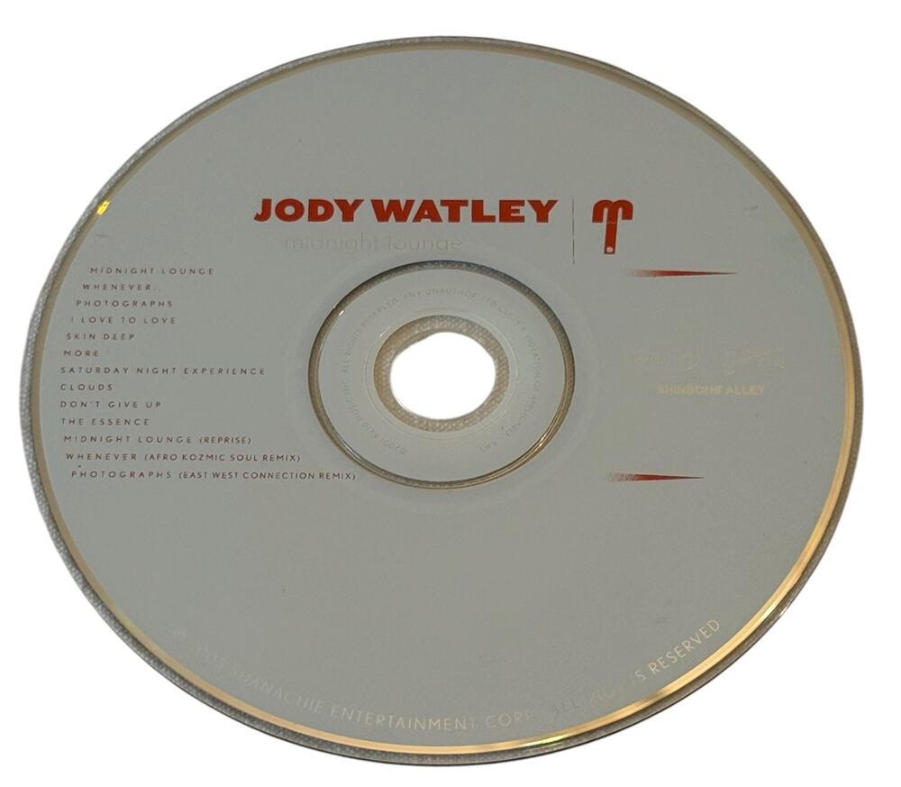 Jody Watley – Midnight Lounge CD 2003 Promo Soul R&B Shanachie